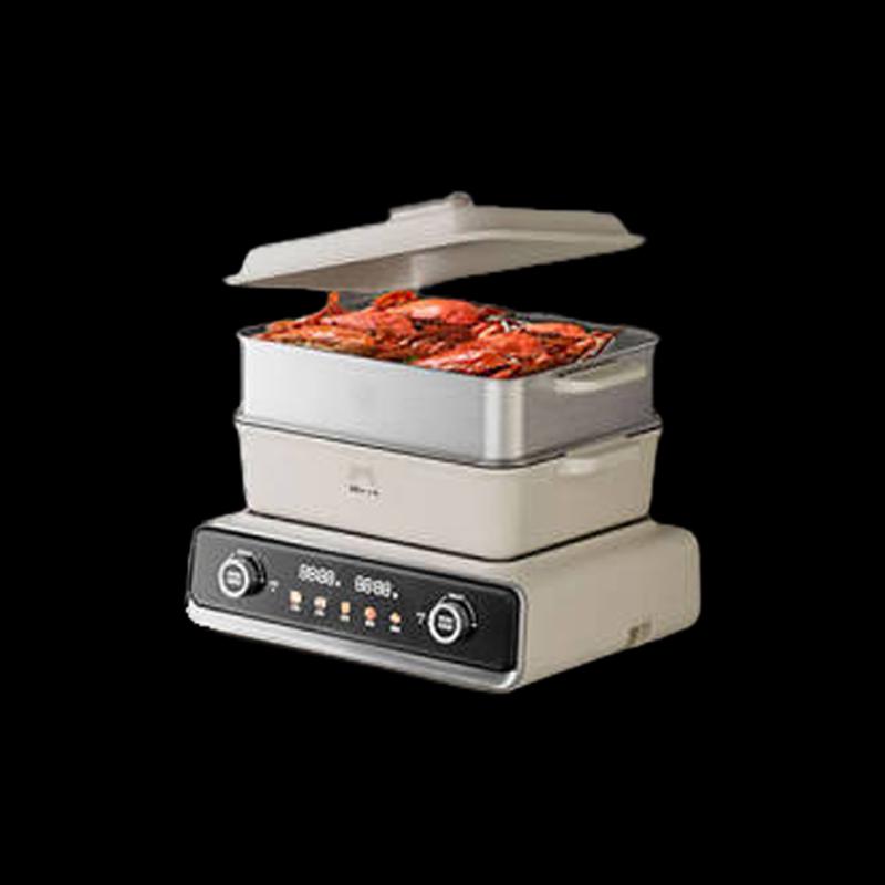 Bear Foldable Multi-function Electric Grill & Hot Pot CN plug (adapter included)