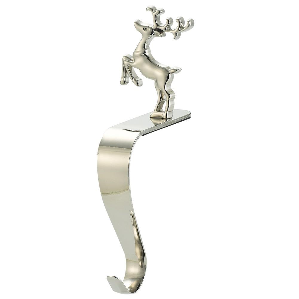 1pc Stocking Hook Elk Mantle Stocking Holder Non-slip Mat