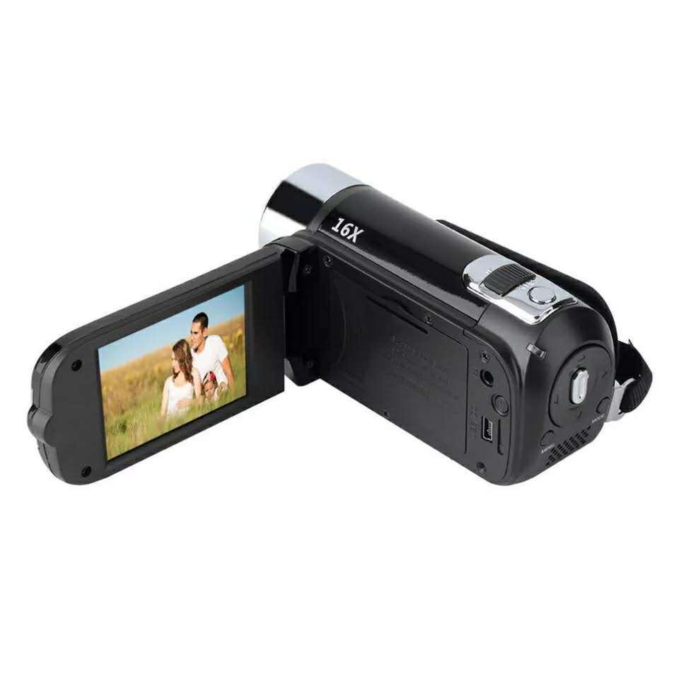 16MP HD-100 1080P Videokamera s 2,7palcovým displejem