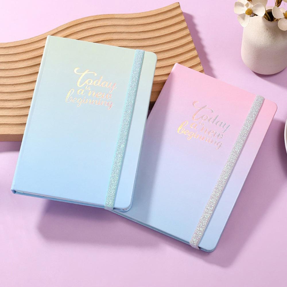 

Gradient Schedules Notebooks A5 Daily Planner Notepad Binding Notebook Weekly Planner Office