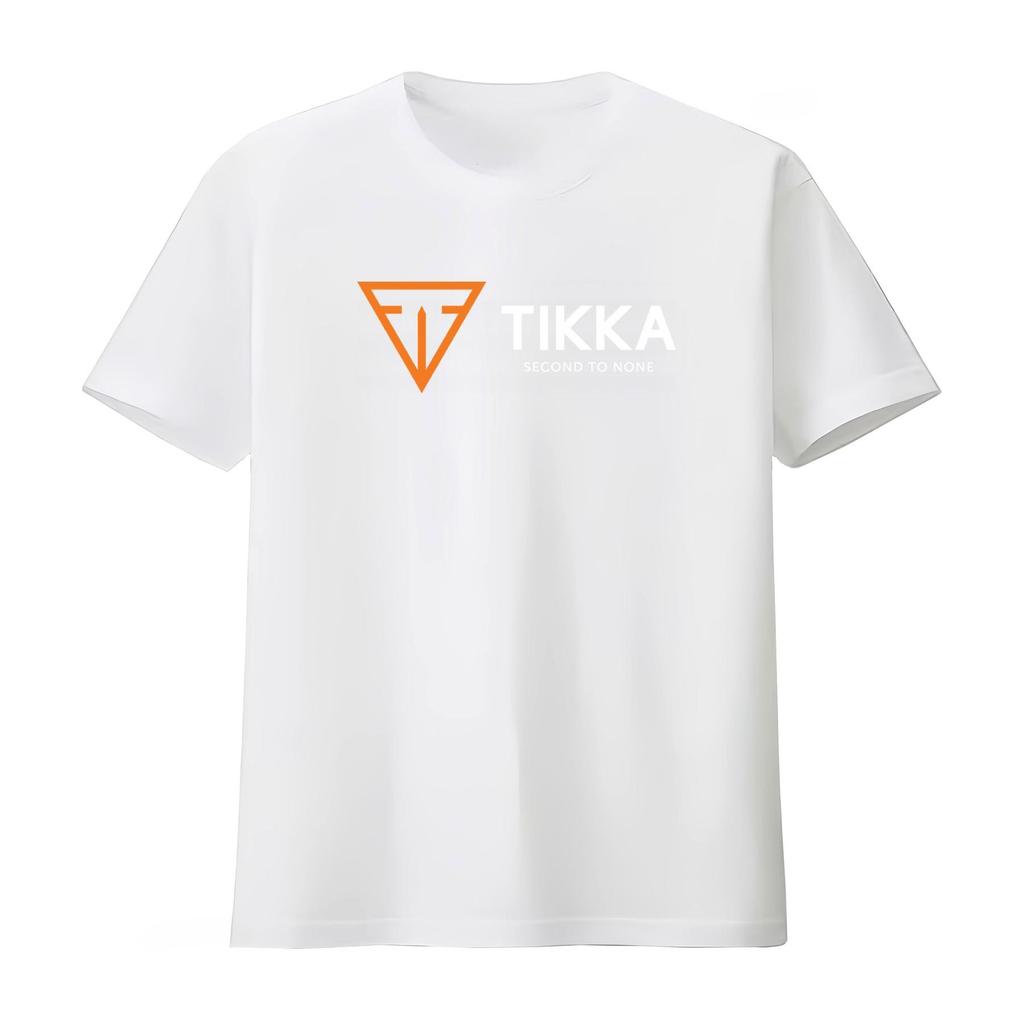Tikka Second To None Sako Finland Sniper Rifle Firearms T Shirt Print Breathable Unisexs Clothing Womens 2026 Summer New T Shirt