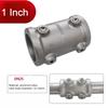 1\2''/3\4"/1'' Frame Fasteners Fixed Buckle Circular Pipe Connector  Steel Tube Shelf