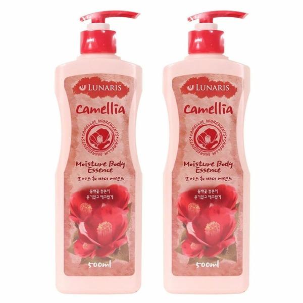 Camellia 500ml Body Lotion with Moisturizing Film Formation and Elasticity (2ea) (WC6E589)