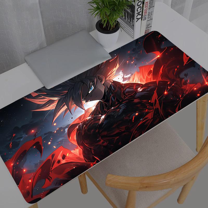 Gaming Mousepad Dragon Ball anime durable Big Computer Gamer Mouse pad Natural Rubber with Locking Edge Gaming Mouse Mat XXL