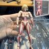 New Kaiyodo Revoltech Female Titan Anime Figure Action Figurine Alan Model Doll Collectible Toys