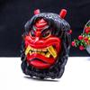 Halloween Seal Red Prajna Mask Prajna Cos Japanese Can Mask Cow Devil Red Face Funny Horns