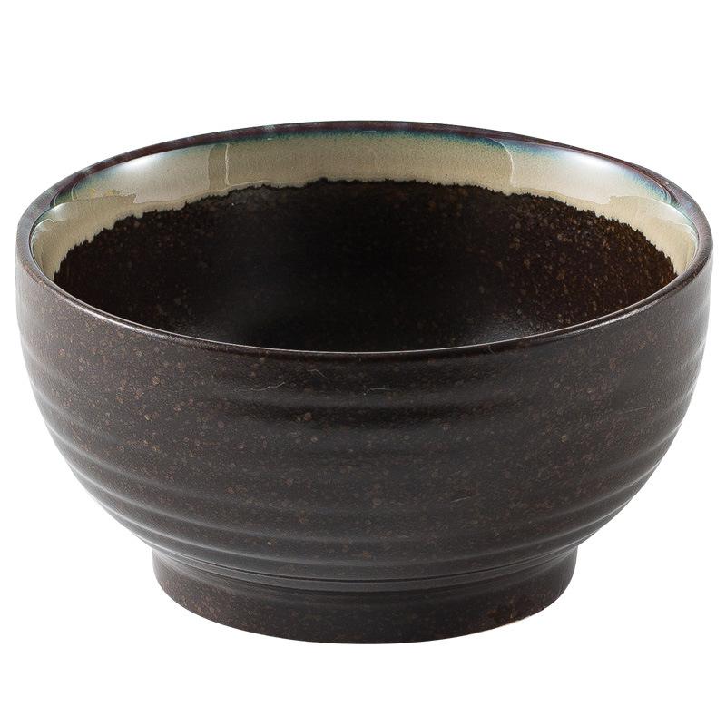 Japanese-Style Japanese-Style Ramen Bowl, Retro Soup Bowl, Large-Capacity Instant Noodle Bowl, High-Value Salad Bowl, Ceramic Rice Rice Rice Bowl