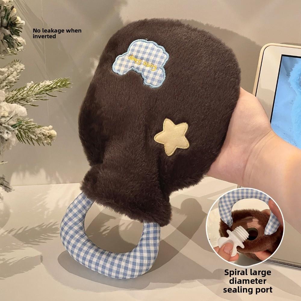 400ml Period Hot Water Bag Soft Cover Warm Water Bag Hand Feet Warmer  for Hot and Cold Compress