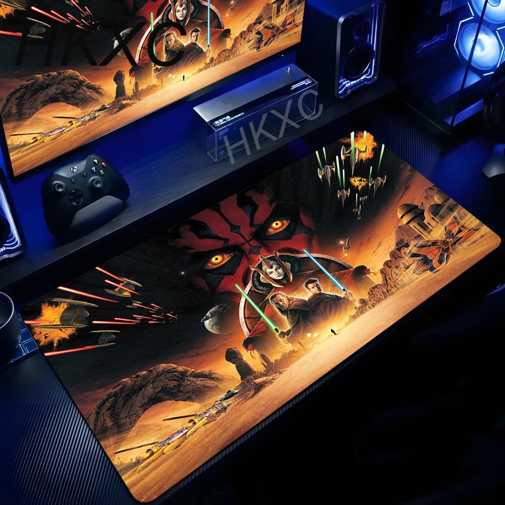 XXL Mouse Pad Star Wars Game Rubber Mini Pc Keyboard Pad Laptop Computer Speed Desk Mat Computer Gaming Acessories HD Mousepad