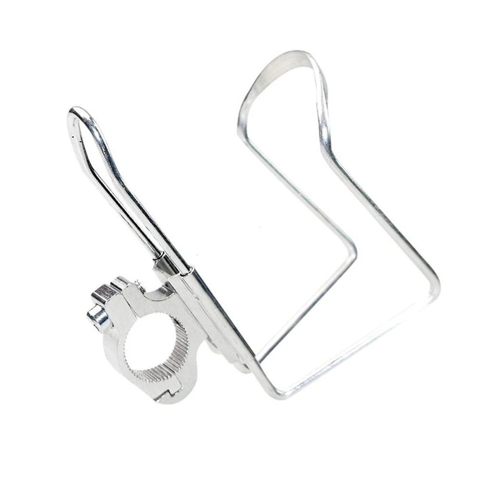 1x Bike Water Bottle Holder Bracket Mountain Bike Handlebar Bottle Mount Cycling Accessories Aluminum Alloy Bicycle Bottle Cage