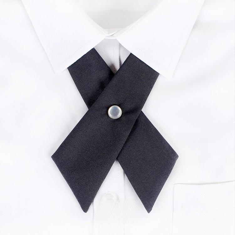 Jk Cross Bow Tie For Men And Women With Elegant Geometric Design Perfect For Formal Occasions