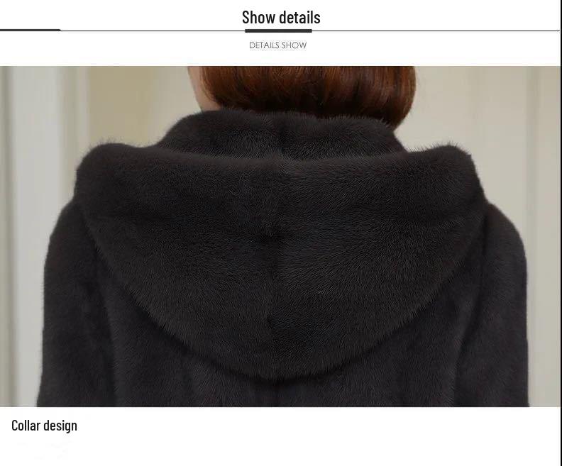 Women's Plus Size Hooded Fleece Coat - Double-Sided Velvet Sweatshirt, Warm Winter Pajamas