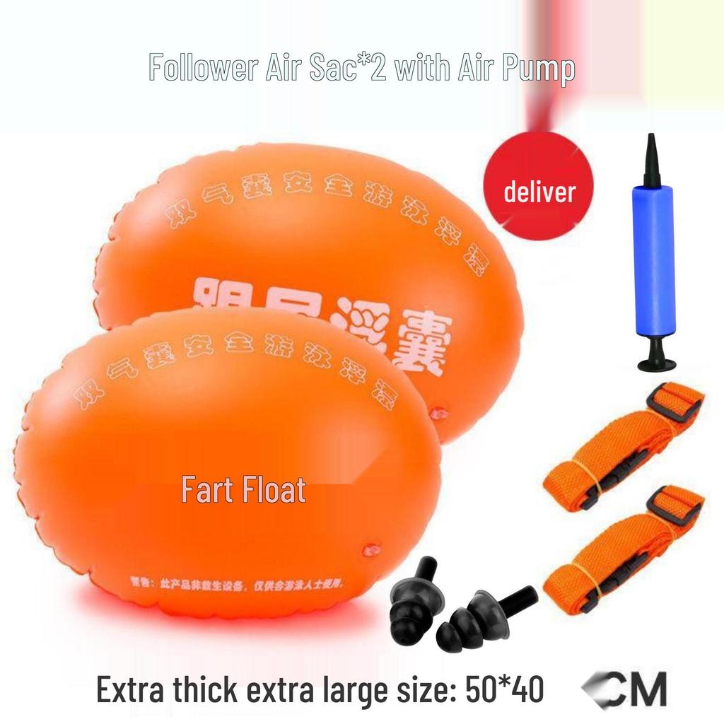 Tagalong Double Airbag Lifesaving Swim Float