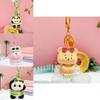 Adorable Plush Pool Party Keychain With Creative Cartoon Animal Designs For Fun Gifts