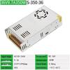 220V To 36V DC Switching Power Supply, 10A Automation for High Power Motor & LED Strip, 500W Transformer