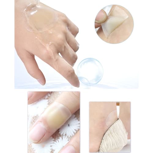 Anti-blister Tape, Foot Protection Pads, 3 Styles, 15 Count, Adhesive Stickers
