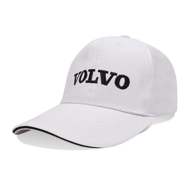 Embroidered Volvo Badge Baseball Cap Car Sun Visor Sticker For Volvo ES90 EC40 EX40 EM90 XC90 V90 V60 XC60 V40 S80 S60 S90 C40