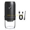 L8RE Portable Coffee Mill Coffee Grinder Rechargeable Grinding Machine Plastic Texture Suitable for Convenient Outdoor Use