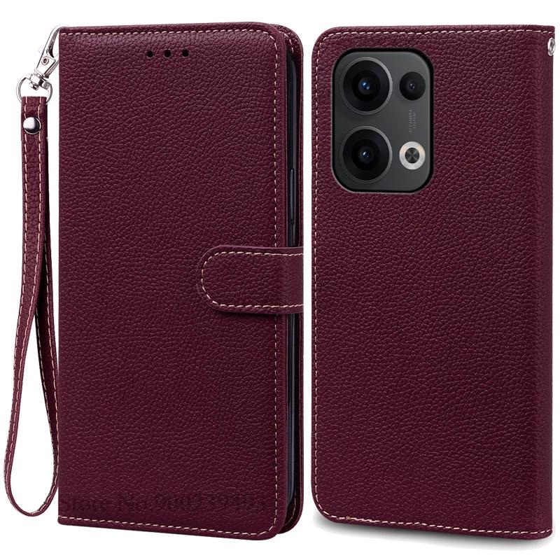 Reno13/Reno13 Pro Case For OPPO Reno 13 5G Case Wallet Leather Flip Cover For OPPO Reno 13 Pro Case Book Cover Fundas Coque