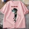 BUNBURY T-Shirt Mexico Tour 2022 Enrique Heroes Silencio Crew Neck Short Sleeves Casual Loose Tops Cotton Fashion Streetwear