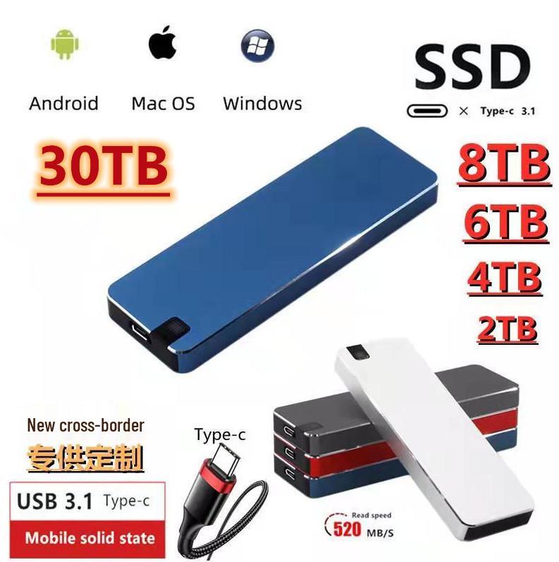 High-Speed Mobile SSD: 16TB, 30TB, 60TB Solid-State Drive for Expanded Storage and Fast Data Transfer