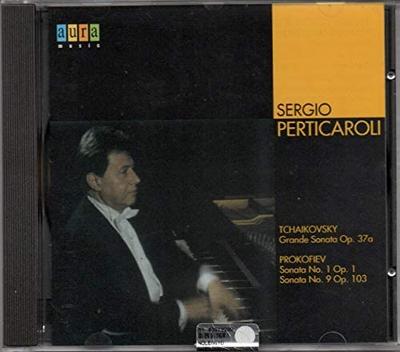 CD SERGIO PERTICAROLI - Tchaikovsky/Prokofiev: Sonata  AUR4082DDD Italy Classical Used