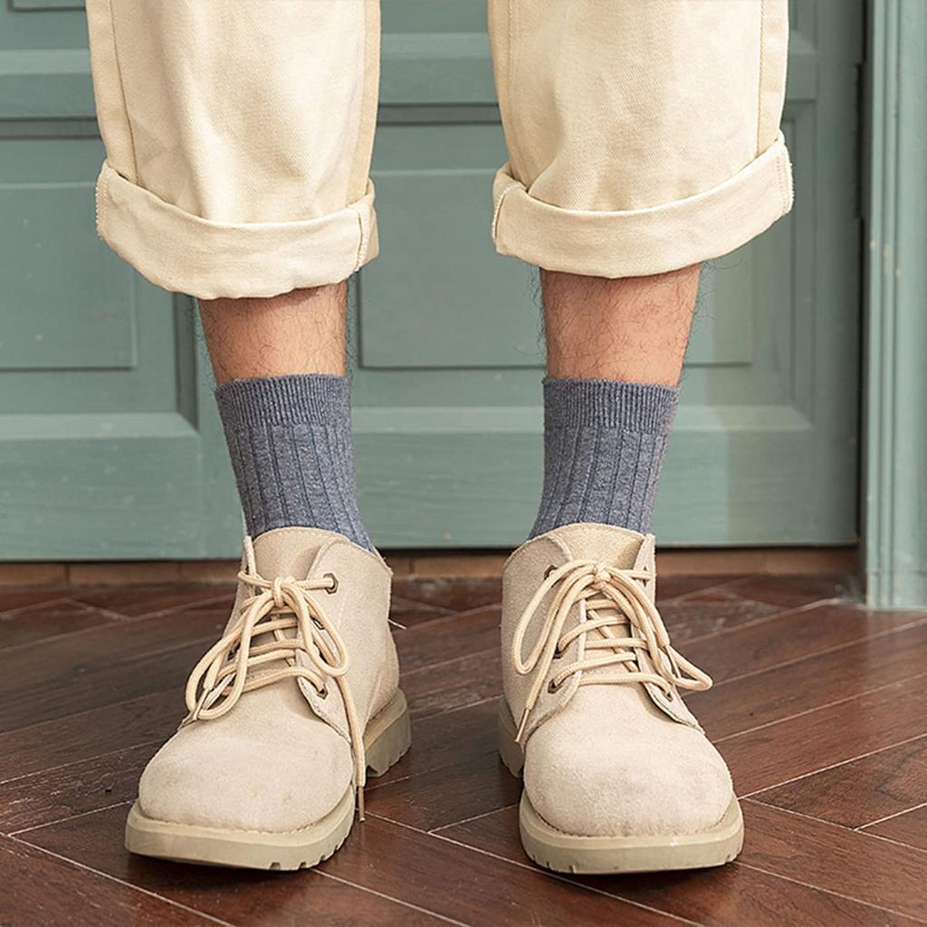 Colorful Casual 10 Pair Cotton Winter Business Crew Large Socks 29cm [Yazon] Men's Autumn/Winter Socks, Socks, Socks, Stylish, Sports, Men's Anti-Slip