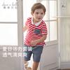 David Bella Boys' Five Part Pants Set Summer Clothes New Children's Short Sleeved T-shirt Baby Cotton Two Piece Set