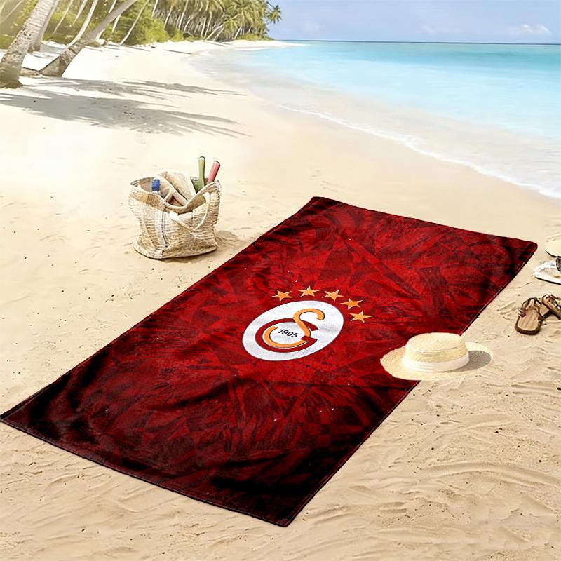 Asciugamano da Spiaggia Galatasaray SK, Un Must-have per Ogni Viaggio Perfetto, Regalo Perfetto per Compleanno, Vacanze per Famiglia e Amici