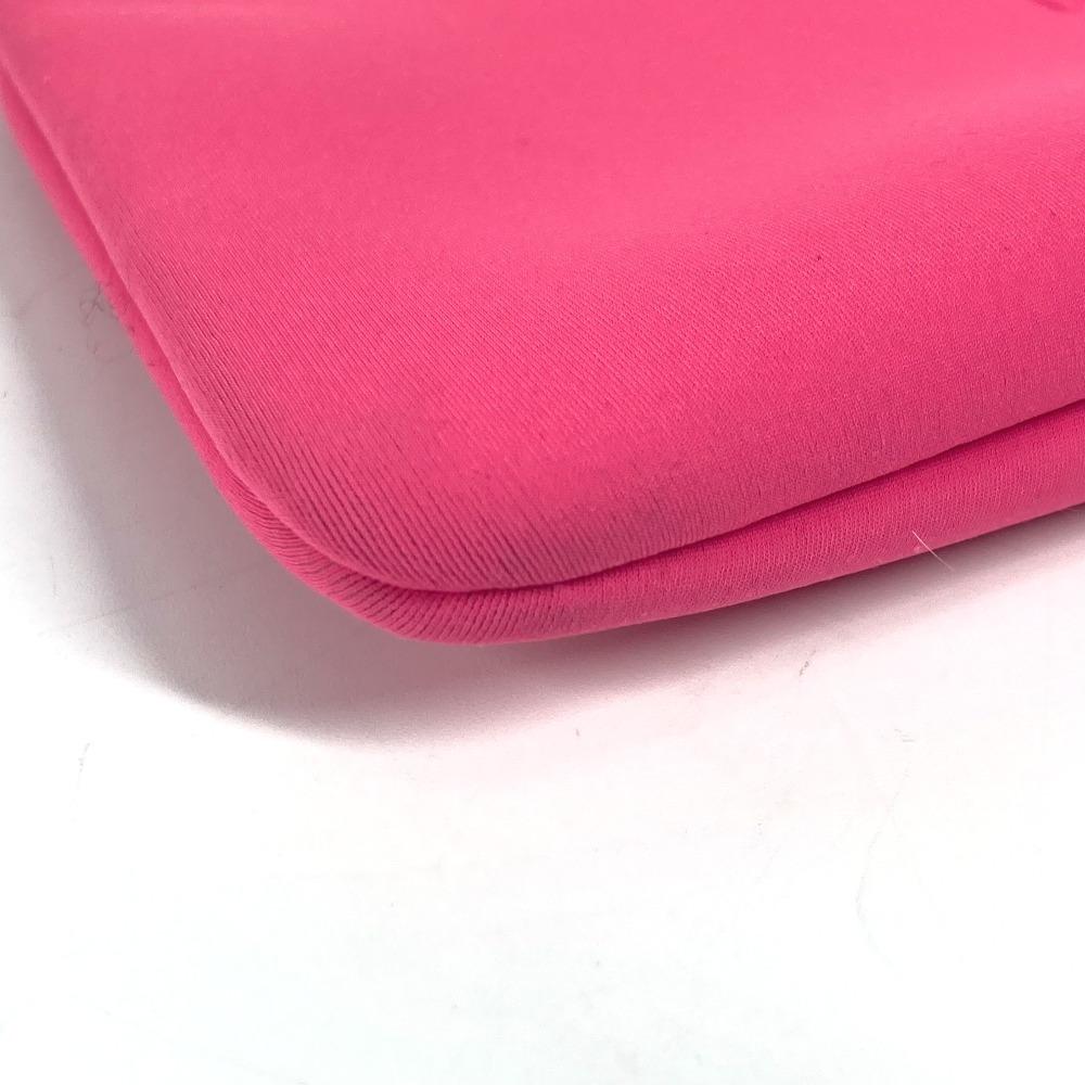 Hermes Neovan PM Clutch Tasche Tasche Kosmetiktasche Mehrzwecktasche Beutel Polyamid rosa