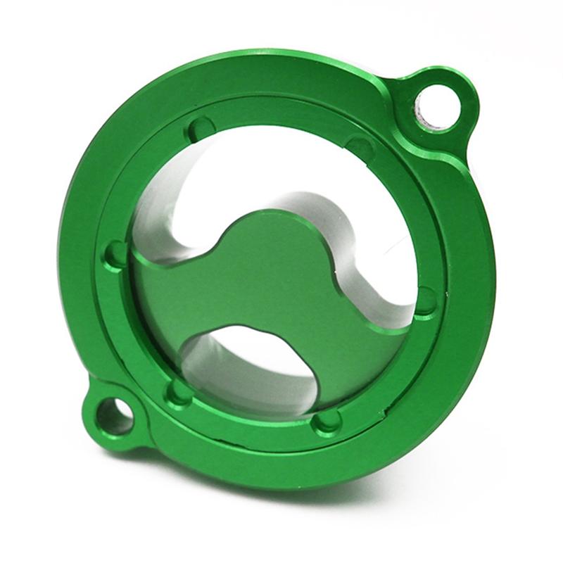 

ABLZ-For Kawasaki KLR650 KLR 650 1987- Motorcycle Oil Filter Cover Cap CNC Aluminum Motorcycle Parts Green зелений