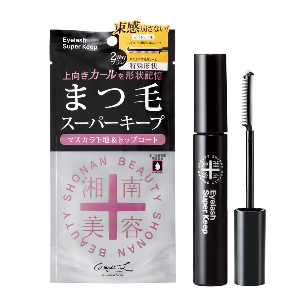 Shonan Beauty Eyelash Super Keep a mascara base and top coat with a Launching January Eyelash serum for eyelash and eyelash Made in Fixer, clear,