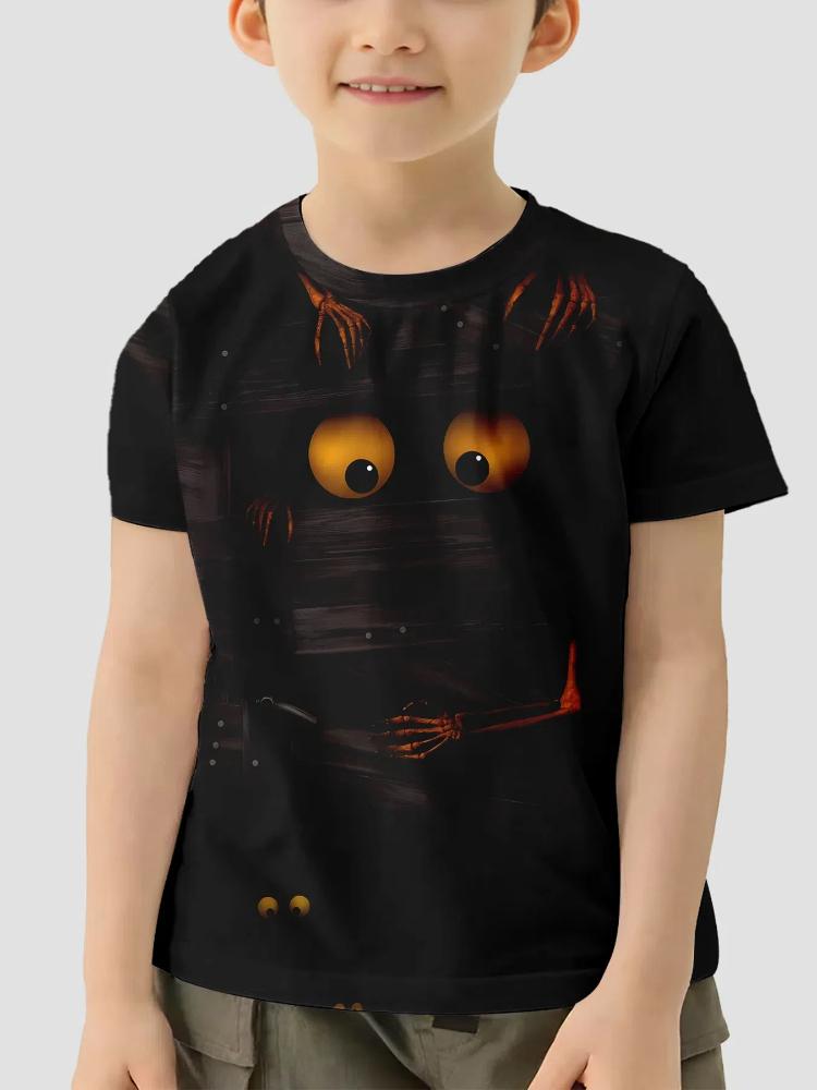 

Креативная футболка с цифровым динозавром и 3D-принтом для мальчиков, повседневные легкие удобные футболки с короткими рукавами, детская одежда на лето 160