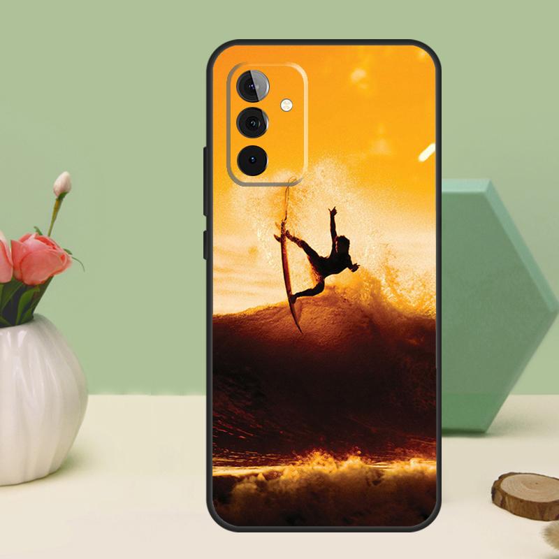 California Surfing Waves For Samsung Galaxy A36 A56 A54 A34 A14 A06 A16 A26 A12 A32 A52 A13 A33 A53 A15 A35 A55 Case