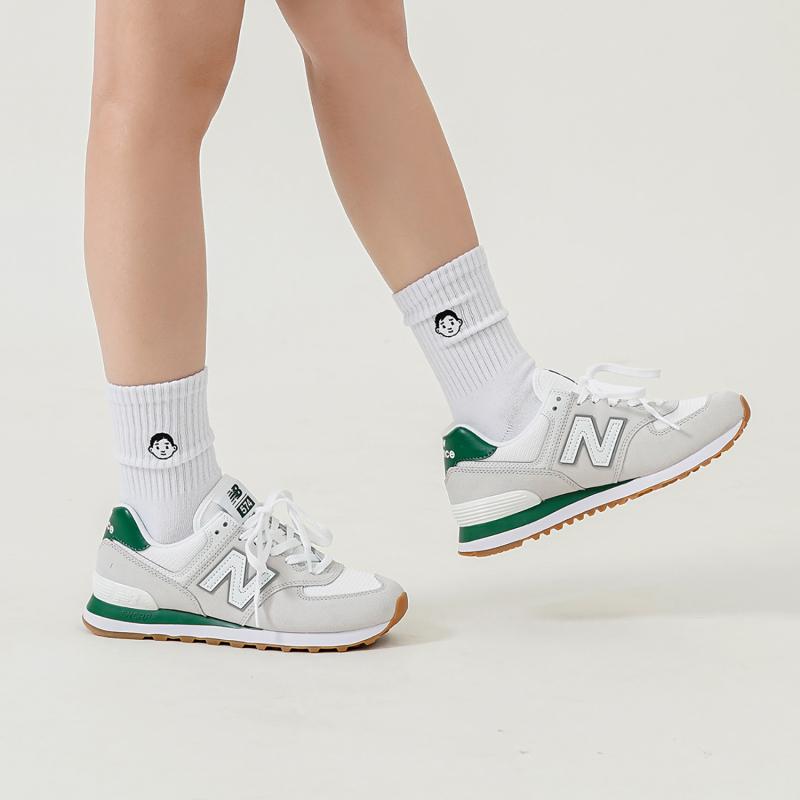 New Balance 574 'White Green Gum' Sneakers ML574TD2