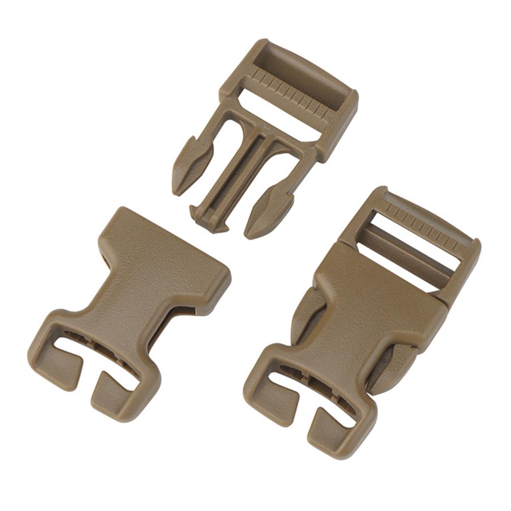 Surface Mount Backpack Buckle Quick Attach Airsoft Vest Buckles Modular Attachment Detachable for Hunting Belt Bag Outdoor Tools