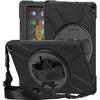 Private Mold Armored Shockproof Kickstand Tablet Case for Fire HD 10/10 Plus 2021 with Shoulder Strap and Palm Band 27x19
