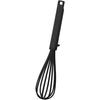 Tower Silicone Handle Whisk, Black, Approx. W6 X D6 X H29.5cm, Dishwasher Safe, Kitchen Tool, Model 6363
