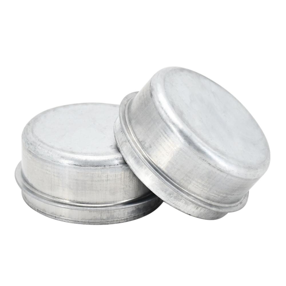 2.44 Bearing Grease Cover Dust Cap Trailer Axle Wheel Hub with Rubber Plug Compatible with Dexter Compatible with Boat Trailer