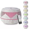 Eletrodomésticos de controle remoto inteligente 500ml grão de madeira aromaterapia difusor de óleo essencial aroma umidificador de ar com luz led