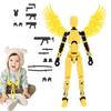 3D Printed Multi-Jointed Movable Shapeshift Robot Games Child Mannequin Dummy 13 Action Figures Gift Games Toy for Girl Boy Kids