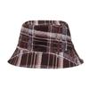 Summer Women's Shade Breathable Bucket Hat Sunscreen Sun Hat Outdoor Sports Casual Fashion Striped Lattice Floral Print Basin Hat