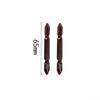 High-speed Drill Screwdriver Bits Magnetic Double Head Copper-colored