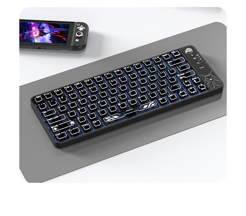 MK27 Bluetooth Dual-Mode Rechargeable RGB Wireless Gaming Keyboard