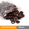100Pcs Cross Screw Nail Cap Screw Decorative Cover Folding Buckle For Car Furniture Decorative Nuts Cover Bolts Hardware