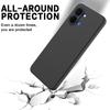 For TECNO Spark Go 3 Liquid Silicone Case Phone Back Cover with Hand Strap