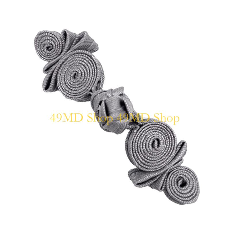 

49MD Traditional Chinese Knot Buttons Cheongsam Fastener Closures DIY Sewing Costume