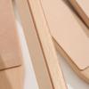 Double-Sided Leather Sharpeners with Wooden Handle DIY Polishing Board for Leather Modeling Brightening Essential Accessory