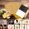 10Pcs Ginger Patch Moxibustion Patch Mugwort Cervical Spine Knee and Lumbar Spine Warm Moxibustion