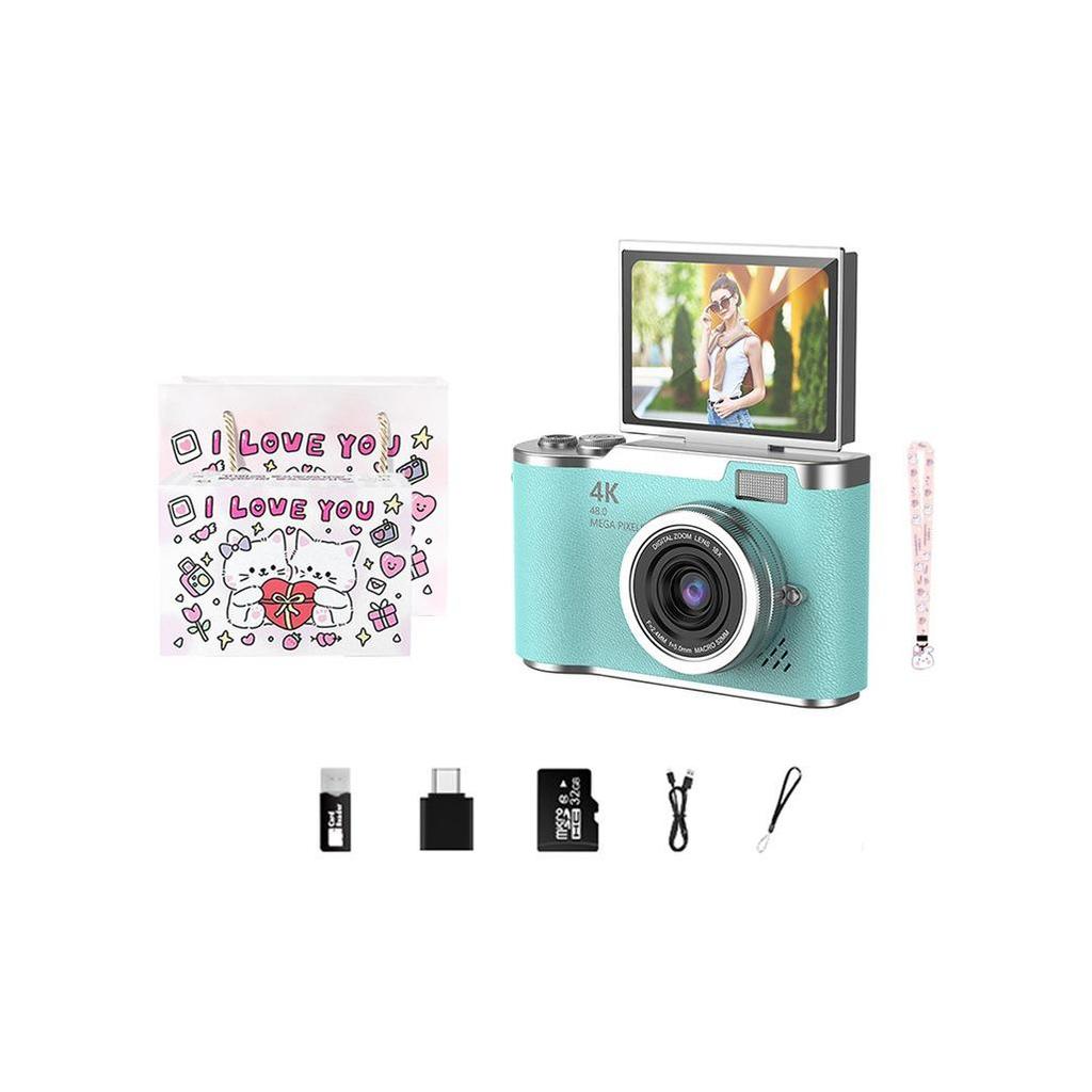 Entry-Level HD CCD Flip Screen Digital Camera for Students